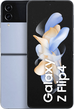 Samsung Galaxy Z Flip4 - Blauw - 128 GB - Fysieke simkaart + eSIM