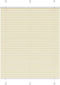 vidaXL - Plissé - rolgordijn - 110x100cm - stofbreedte - 109,4cm - polyester - crème