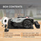 Zoef Robot Teun - Robotgrasmaaier tot 300m2 - Afdekkap