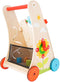 Small Foot - Houten Loopwagen - Xylofoon en Duwwagen - Multi