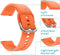 iMoshion Bandje Geschikt voor Samsung Galaxy Watch Active 2 (44mm) / Galaxy Watch Active 2 (40mm) / Galaxy Watch (42mm) / Galaxy Watch 40 mm / Galaxy Watch 3 41mm - iMoshion Siliconen bandje - Oranje