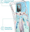 iMoshion Hoesje Geschikt voor Samsung Galaxy A52 (4G) / A52s / A52 (5G) Hoesje Met Koord - iMoshion Design Hoesje met Koord - Transparant / Meerkleurig / Dreamcatcher