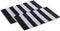 SVJ Douchemat Rechthoekig - 80x50x1 cm - Katoen - Grijs - Set van 2