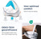 Best Life Ararat - Kniekussen Cooling Gel - Ergonomisch voor zijslapers - Wit