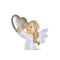 Kerstversiering DKD Home Decor Hars Engel (6 x 5,5 x 11,5 cm) (2 Stuks)
