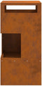 vidaXL - Vuurschaal - 50x50x100 - cm - Weerbestendig - Staal