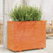 vidaXL - Plantenbak - 90x40x72 - cm - massief - grenenhout - wasbruin
