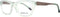 Ladies'Spectacle frame Gant GA4062-095-51 (ø 51 mm) Green (ø 51 mm)
