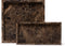 MOOISA - Marmer - Marmer bruin dienblad - Tray 30x30cm Dark emperador - rond marmer dienblad - vierkant marmer dienblad - decoratie schaal - tapasplank - serveerplank