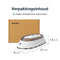 Skoov HE017 - Reisstrijkijzer - Compact & Draagbaar - 150°C - Wit