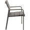 Sorapa Stapelstoel - Aluminium frame - 270gr/m² olefin kussen - Matt anthracite