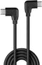 Lindy 32009 - USB C Haaks Mannelijk - USB 2.0 60 W - Zwart
