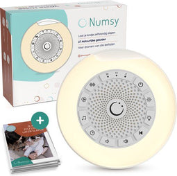 Numsy Mini - Witte Ruis Machine - 27 Geluiden - Wit (2023)