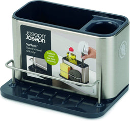 Joseph Joseph - Surface Gootsteen Organizer - RVS met antislip - Donkergrijs