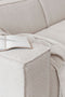 MUST Living Sofa Sky, Teddy Ecru,78x221x93 cm