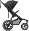 Deryan Luxe Bolt - Hardloop kinderwagen - Muggennet en luchtpomp - Zwart