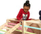 KateHaa Houten Activiteiten Kubus Pastel - Klimrek - Houten Montessori Speelgoed