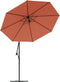 vidaXL - Vervangingsdoek - voor - zweefparasol - 350 - cm - terracottakleurig
