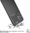 iMoshion Hoesje Geschikt voor Oppo A17 Hoesje Siliconen - iMoshion Carbon Softcase Backcover - Zwart