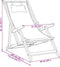 vidaXL - Strandstoel - inklapbaar - massief - eucalyptushout - en - stof - beige