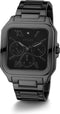 Guess Integrity Diamond GW0631G2 - Polshorloge - 42 mm - Zwarte behuizing - Roestvrij staal