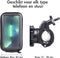 imoshion Telefoonhouder Fiets - GSM Houder Fiets - Telefoonhouder Fiets Waterdicht - 360° Rotatie - Universeel - Zwart