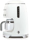 Smeg DCF02WHEU - Filterkoffiemachine - 10 koppen - Wit