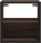 vidaXL - Nachtkastje - wandgemonteerd - 40x31x39,5 - cm - bruin - eikenkleurig