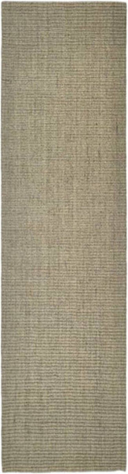 vidaXL - Vloerkleed - 80x300 - cm - natuurlijk - sisal - groen