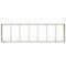 vidaXL - Plantenbak - 280x80x40 - cm - staal - wit