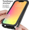 iMoshion Hoesje Geschikt voor iPhone 13 Mini Hoesje - iMoshion 360° Full Protective Case - Zwart / Transparant