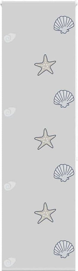 vidaXL - Doucherolgordijn - 70x240 - cm - stofbreedte - 66 - cm