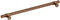vidaXL - Handvatten - 5 - st - 480 - mm - roestvrij - staal - bronskleurig