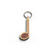 Houten Sleutelhanger – Muzieknoot – Esdoorn & Walnoot