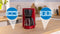 Bosch TKA2M114 - Koffiezetapparaat - Uitneembaar waterreservoir en warmhoudfunctie - Rood