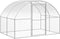 vidaXL - Kippenren - 3x16x2 - m - gegalvaniseerd - staal