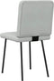 vidaXL - Eetkamerstoelen - 2 - st - fluweel - lichtgrijs
