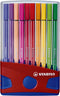 STABILO Pen 68 - Premium Viltstift - Colorparade - Set Met 20 Verschillende Kleuren
