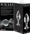 Pipedream Icicles Buttplug/anaaldildo Icicles No. 25 transparant - 3,5 inch