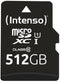 Intenso microSD 512GB - microSDXC UHS-I Performance - 90 MB/s - Class 10