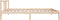 vidaXL - Bedframe - massief - hout - 90x200 - cm