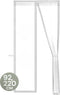 O'DADDY® Deurgordijn Deluxe FIBER - Magnetisch Vliegengordijn - Zelfsluitend - Wit - 92x220 cm