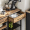SoBuy FSB85-PF - Buffetkast - 2 Lades 3 Planken - Bruin