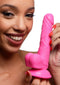 POP - Dildo with Balls - 6.5 / 16.5 cm
