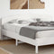 vidaXL - Hoofdbord - 180 - cm - massief - grenenhout - wit
