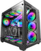 Mars Gaming MCV3 - Tower Behuizing - ATX EATX Micro-ATX Mini-ITX - Zwart