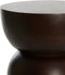 Light & Living Bijzettafel Azalio - 35cm - Donkerbruin