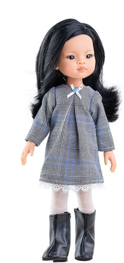 Paola Reina Aziatische pop Amigas Liu winter/ruit 32cm