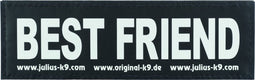 Set Labels voor Powerharness - Small tekst: BEST FRIEND
