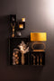 Light & Living JAMIRO - Lampvoet 37x13x29 cm - Antiek brons